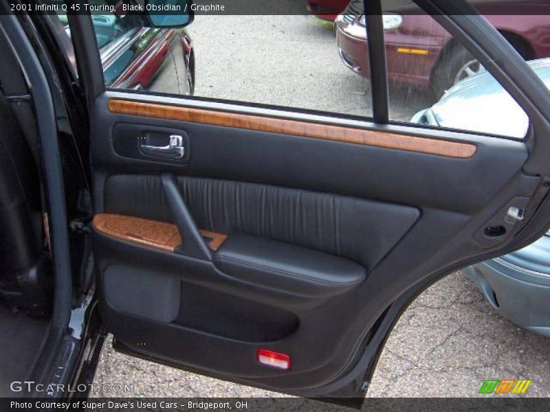 Black Obsidian / Graphite 2001 Infiniti Q 45 Touring