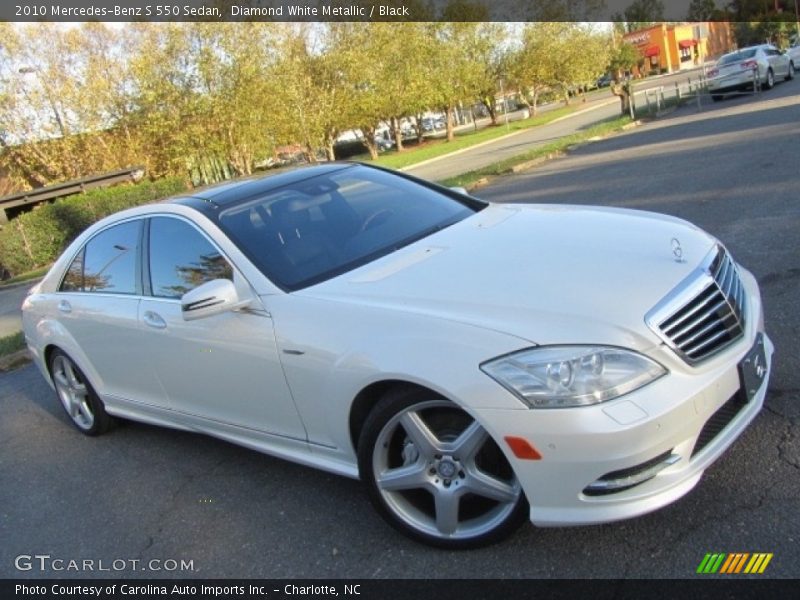 Front 3/4 View of 2010 S 550 Sedan
