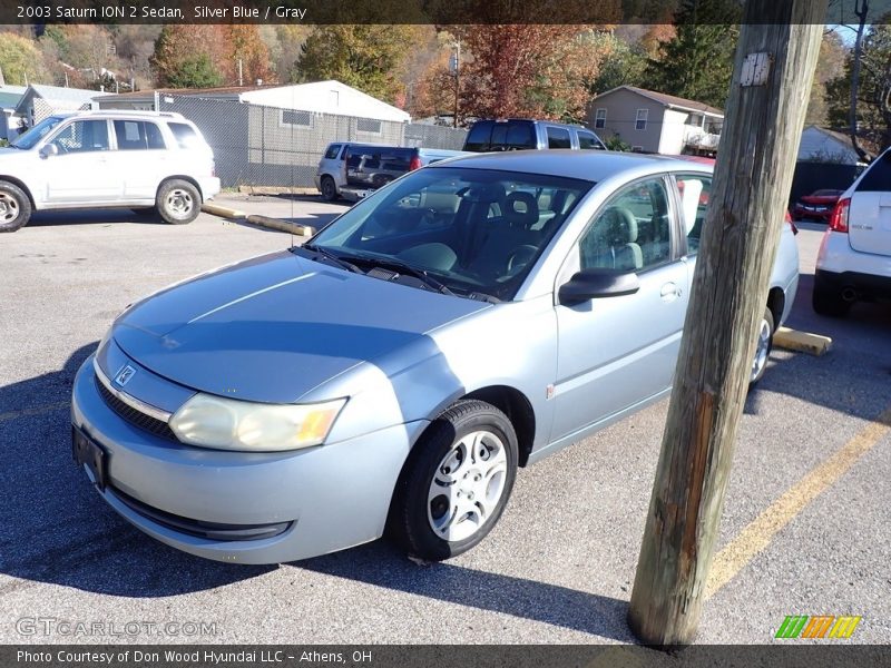 Silver Blue / Gray 2003 Saturn ION 2 Sedan