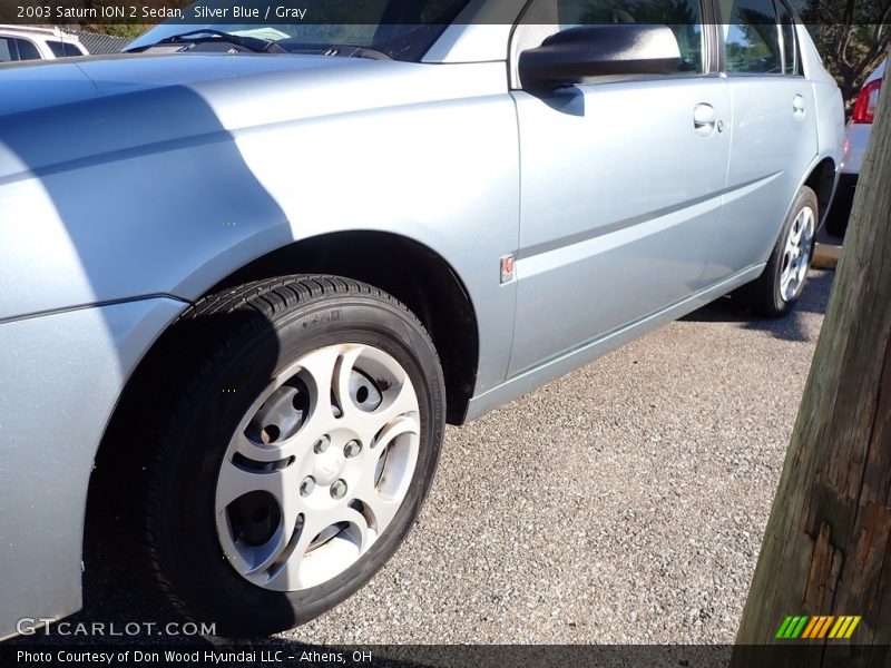 Silver Blue / Gray 2003 Saturn ION 2 Sedan