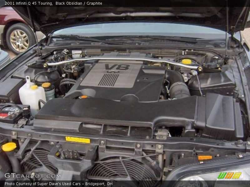 Black Obsidian / Graphite 2001 Infiniti Q 45 Touring