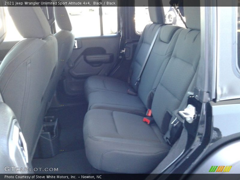 Black / Black 2021 Jeep Wrangler Unlimited Sport Altitude 4x4