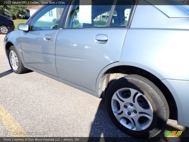 Silver Blue / Gray 2003 Saturn ION 2 Sedan