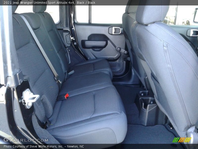 Black / Black 2021 Jeep Wrangler Unlimited Sport Altitude 4x4