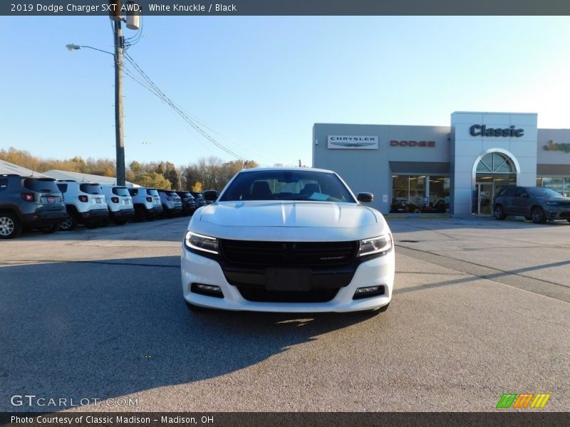 White Knuckle / Black 2019 Dodge Charger SXT AWD