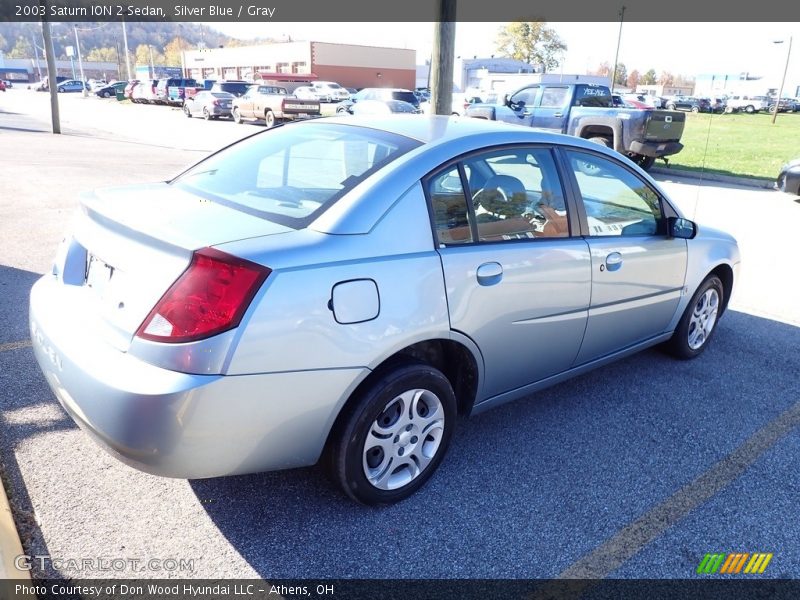 Silver Blue / Gray 2003 Saturn ION 2 Sedan