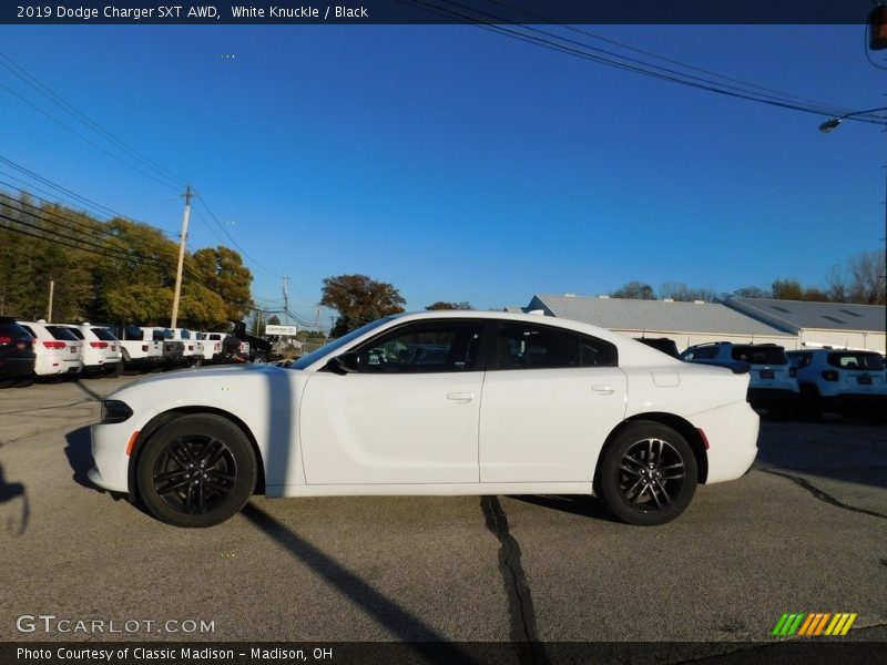 White Knuckle / Black 2019 Dodge Charger SXT AWD