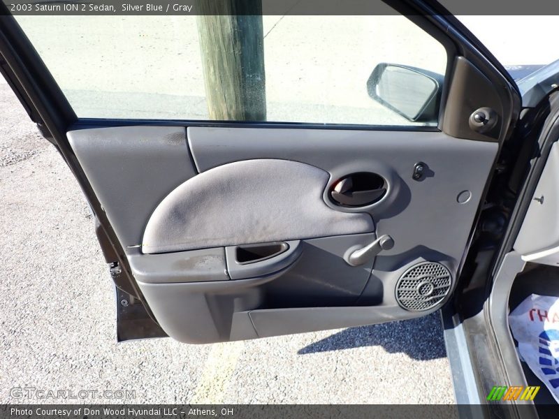 Silver Blue / Gray 2003 Saturn ION 2 Sedan