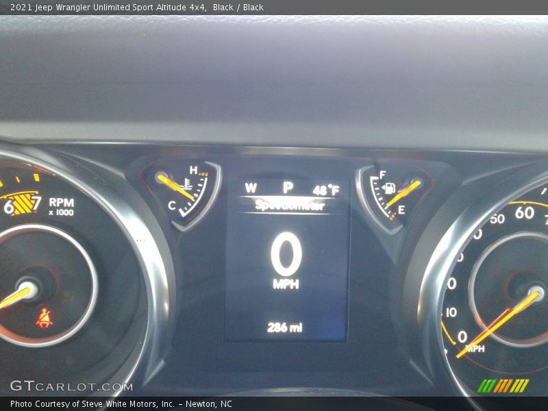 Black / Black 2021 Jeep Wrangler Unlimited Sport Altitude 4x4