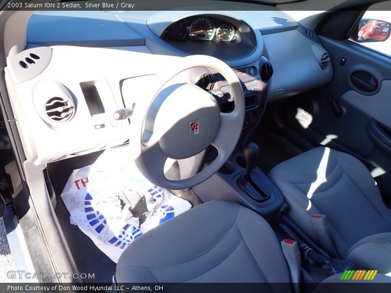 Silver Blue / Gray 2003 Saturn ION 2 Sedan