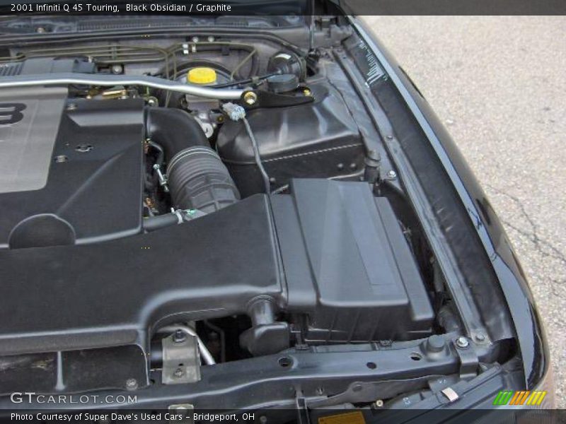 Black Obsidian / Graphite 2001 Infiniti Q 45 Touring