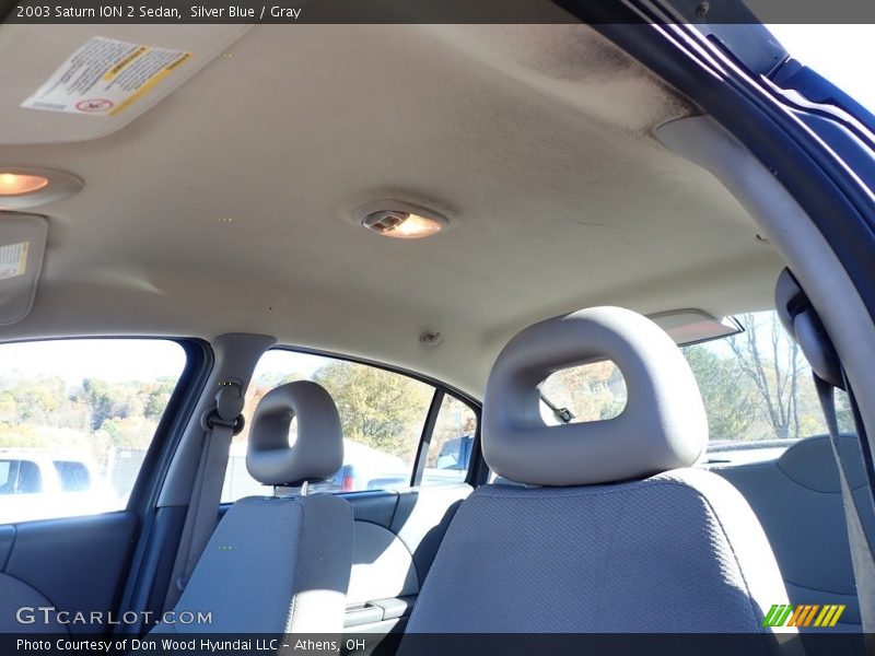 Silver Blue / Gray 2003 Saturn ION 2 Sedan