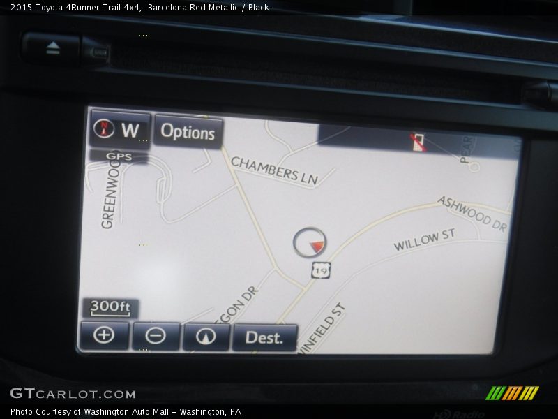 Barcelona Red Metallic / Black 2015 Toyota 4Runner Trail 4x4
