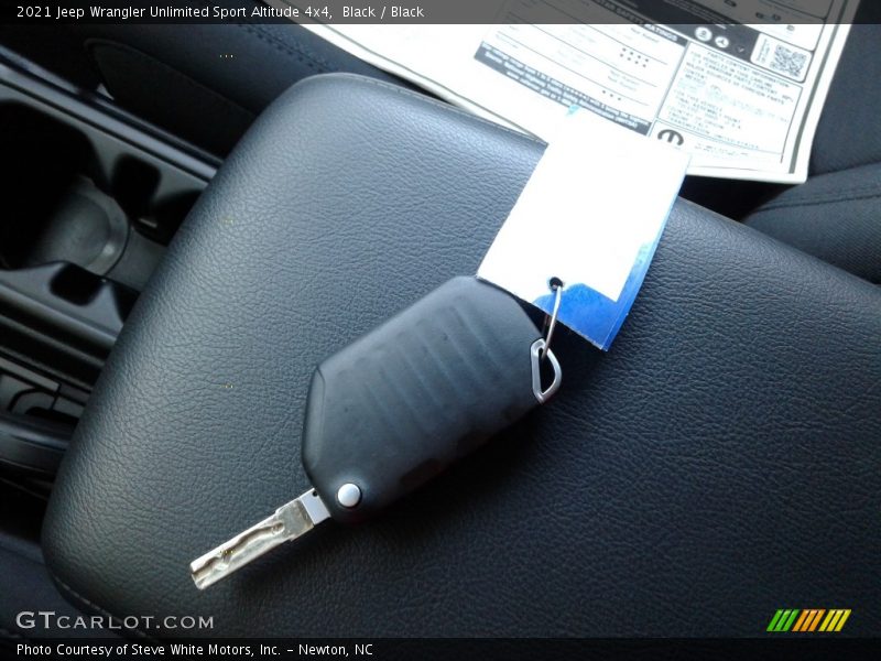 Black / Black 2021 Jeep Wrangler Unlimited Sport Altitude 4x4