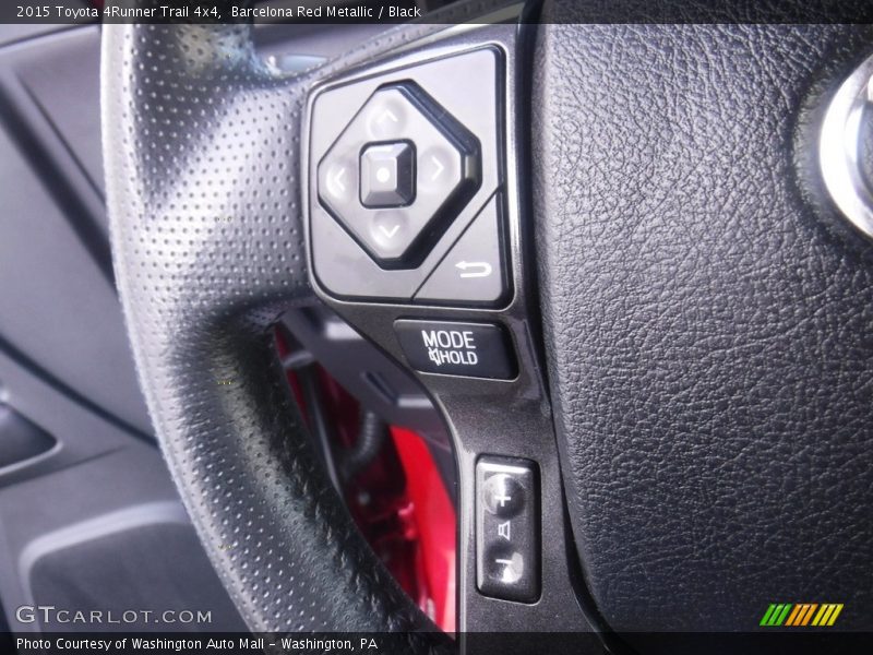 Barcelona Red Metallic / Black 2015 Toyota 4Runner Trail 4x4