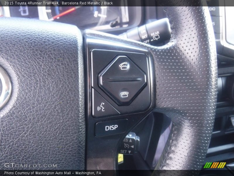 Barcelona Red Metallic / Black 2015 Toyota 4Runner Trail 4x4