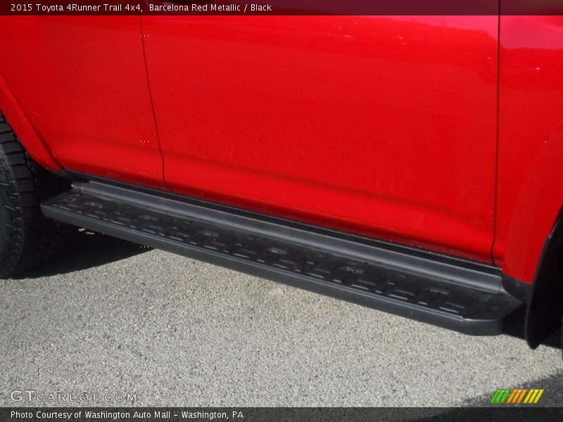 Barcelona Red Metallic / Black 2015 Toyota 4Runner Trail 4x4