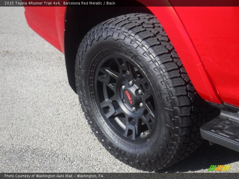 Barcelona Red Metallic / Black 2015 Toyota 4Runner Trail 4x4