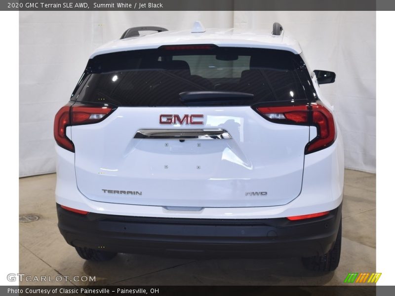 Summit White / Jet Black 2020 GMC Terrain SLE AWD