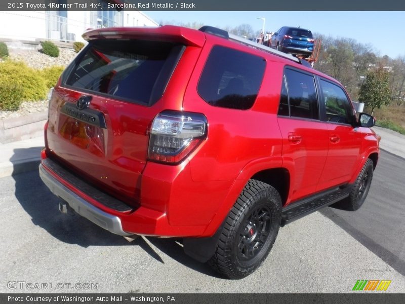 Barcelona Red Metallic / Black 2015 Toyota 4Runner Trail 4x4