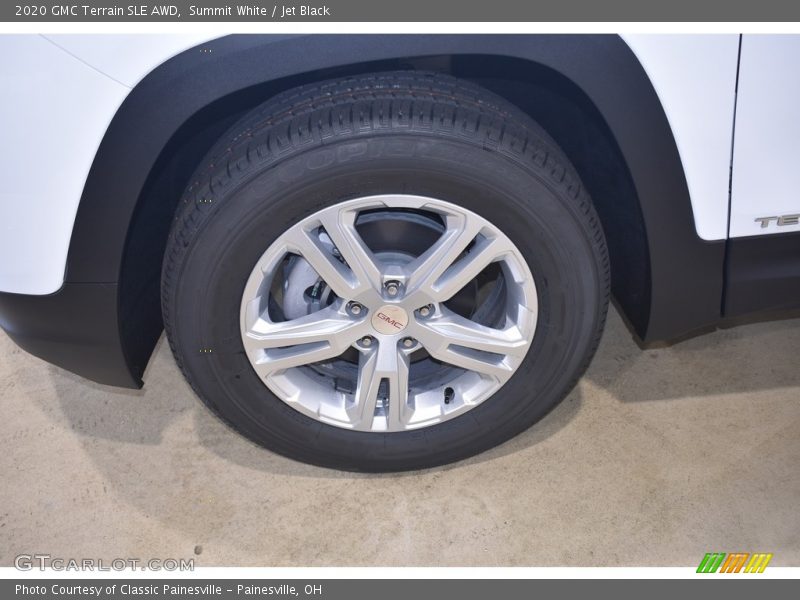 Summit White / Jet Black 2020 GMC Terrain SLE AWD