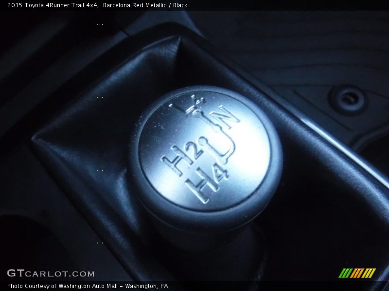 Barcelona Red Metallic / Black 2015 Toyota 4Runner Trail 4x4