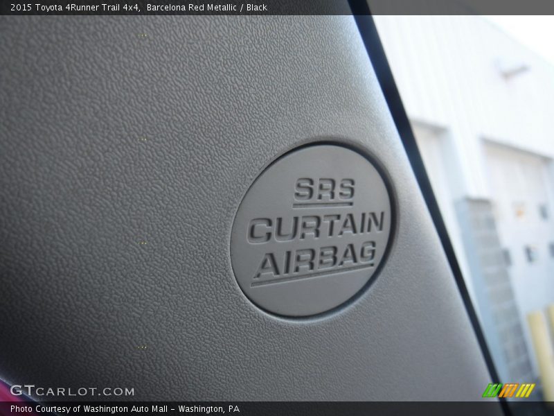 Barcelona Red Metallic / Black 2015 Toyota 4Runner Trail 4x4