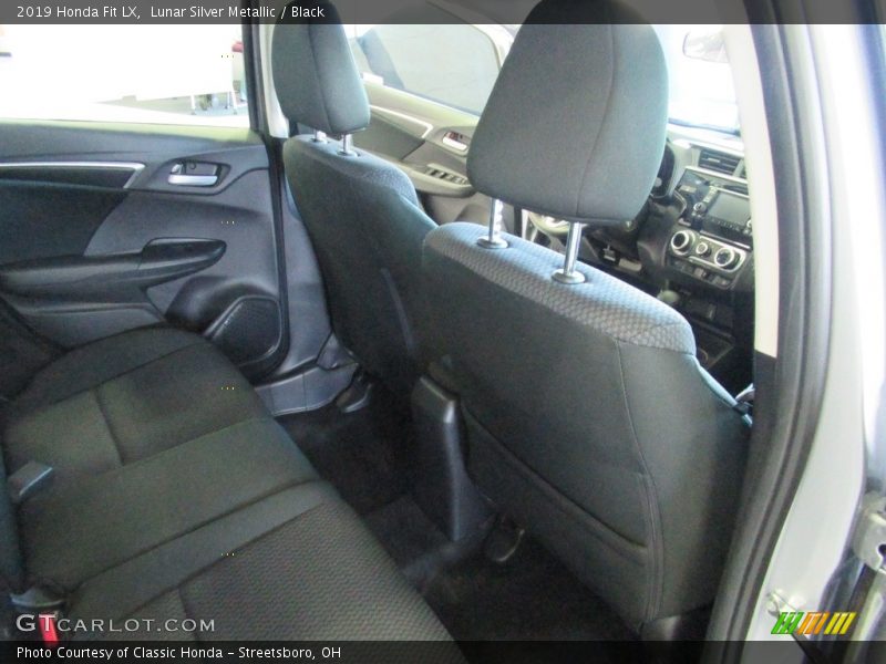 Lunar Silver Metallic / Black 2019 Honda Fit LX