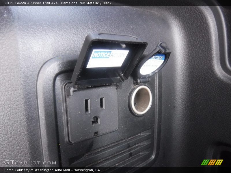 Barcelona Red Metallic / Black 2015 Toyota 4Runner Trail 4x4