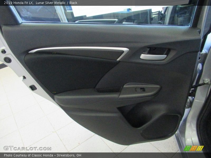 Lunar Silver Metallic / Black 2019 Honda Fit LX