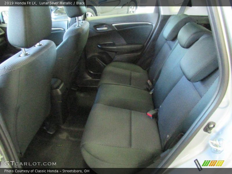 Lunar Silver Metallic / Black 2019 Honda Fit LX