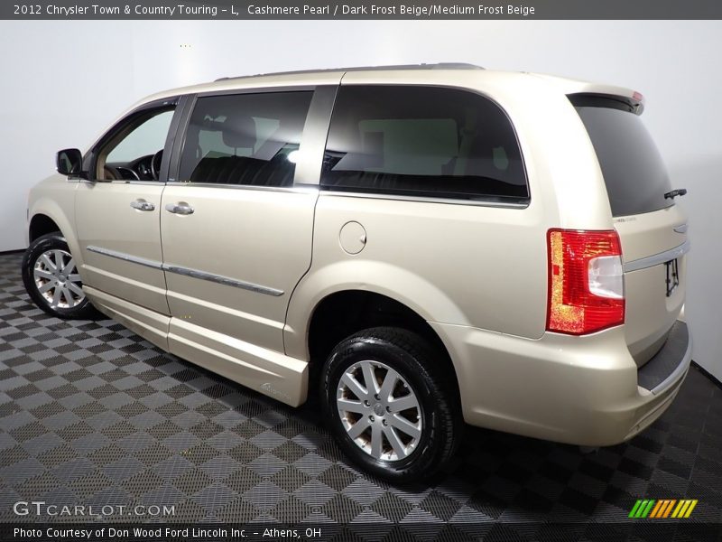 Cashmere Pearl / Dark Frost Beige/Medium Frost Beige 2012 Chrysler Town & Country Touring - L