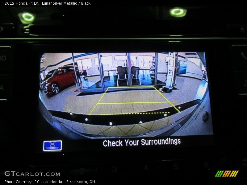 Lunar Silver Metallic / Black 2019 Honda Fit LX
