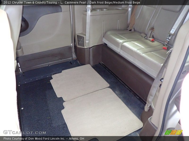 Cashmere Pearl / Dark Frost Beige/Medium Frost Beige 2012 Chrysler Town & Country Touring - L
