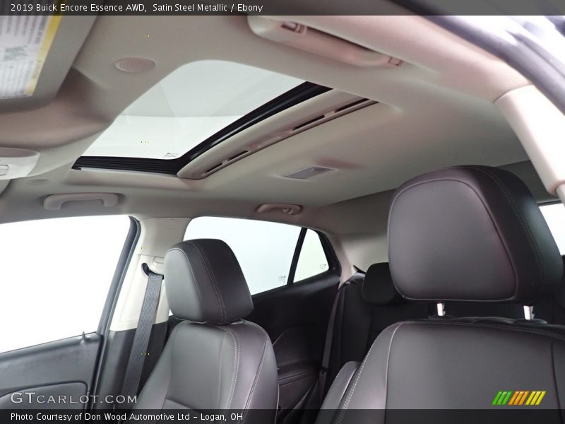 Satin Steel Metallic / Ebony 2019 Buick Encore Essence AWD