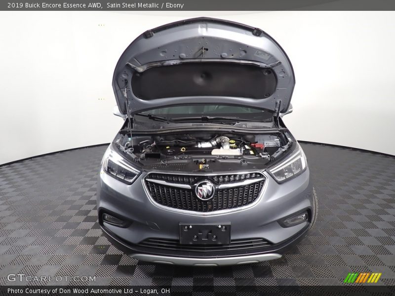 Satin Steel Metallic / Ebony 2019 Buick Encore Essence AWD
