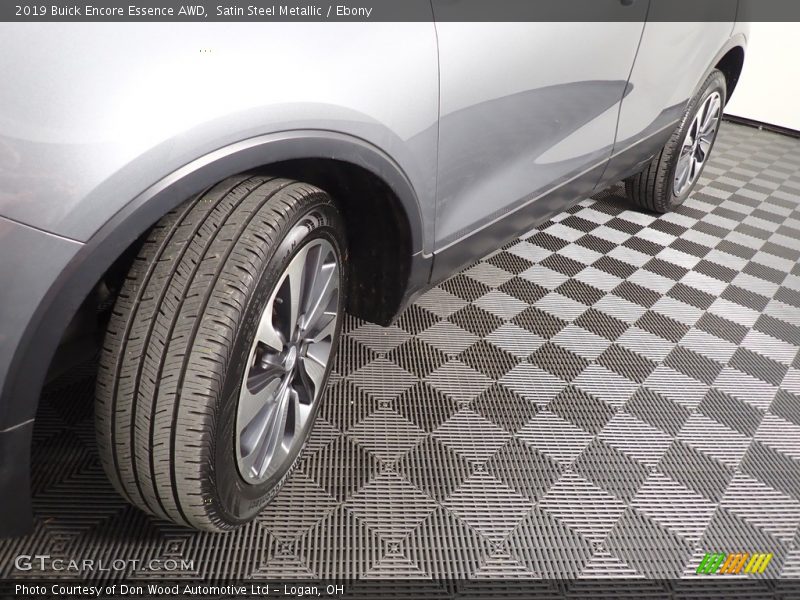 Satin Steel Metallic / Ebony 2019 Buick Encore Essence AWD