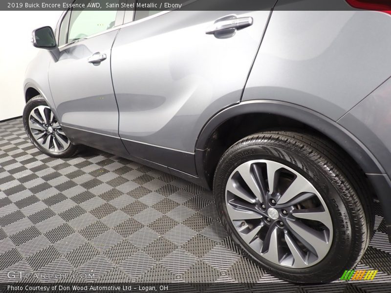 Satin Steel Metallic / Ebony 2019 Buick Encore Essence AWD