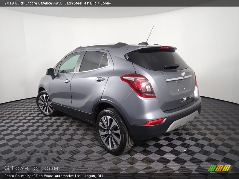 Satin Steel Metallic / Ebony 2019 Buick Encore Essence AWD