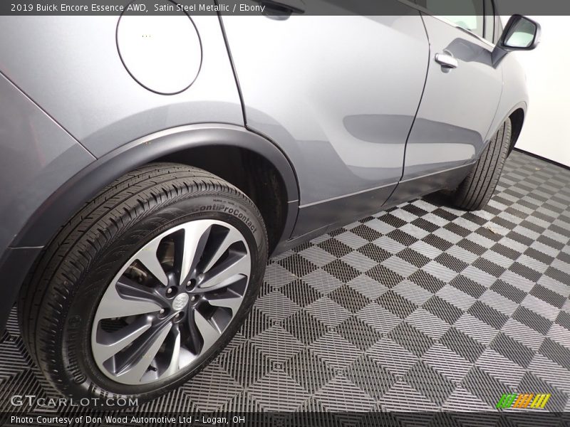 Satin Steel Metallic / Ebony 2019 Buick Encore Essence AWD