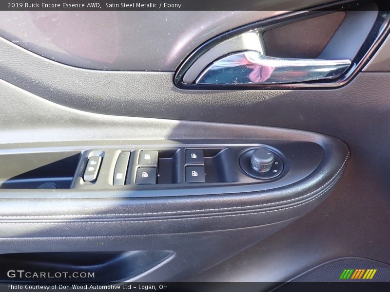 Satin Steel Metallic / Ebony 2019 Buick Encore Essence AWD