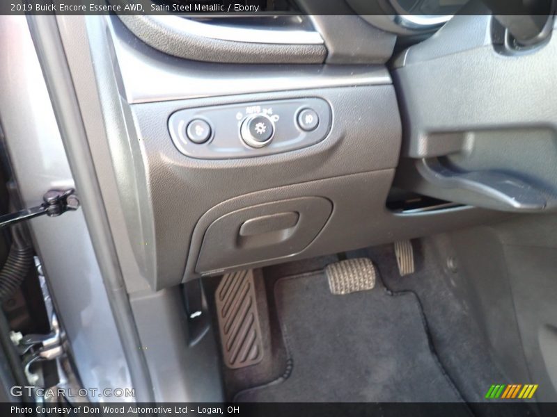 Satin Steel Metallic / Ebony 2019 Buick Encore Essence AWD
