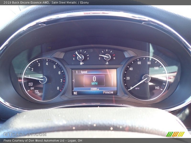 Satin Steel Metallic / Ebony 2019 Buick Encore Essence AWD