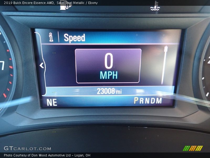 Satin Steel Metallic / Ebony 2019 Buick Encore Essence AWD