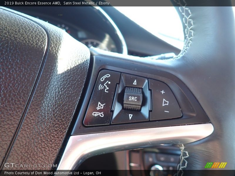 Satin Steel Metallic / Ebony 2019 Buick Encore Essence AWD