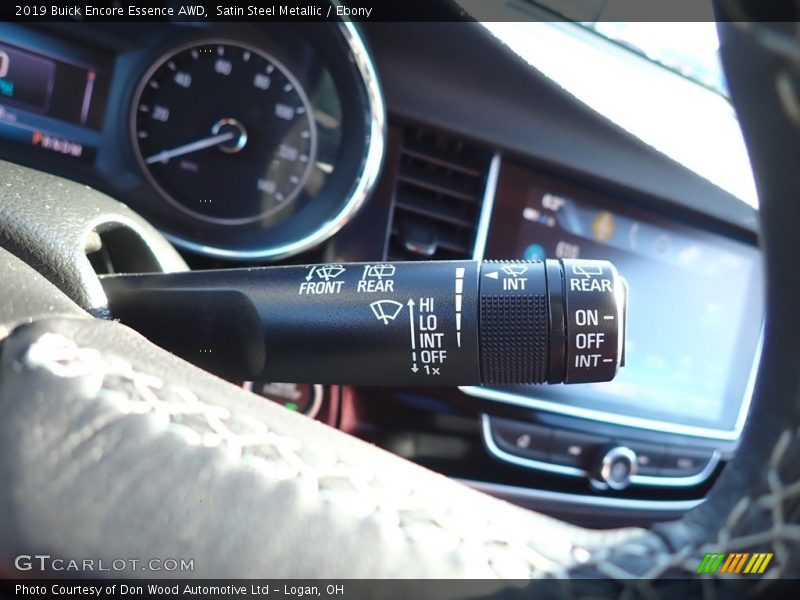 Satin Steel Metallic / Ebony 2019 Buick Encore Essence AWD