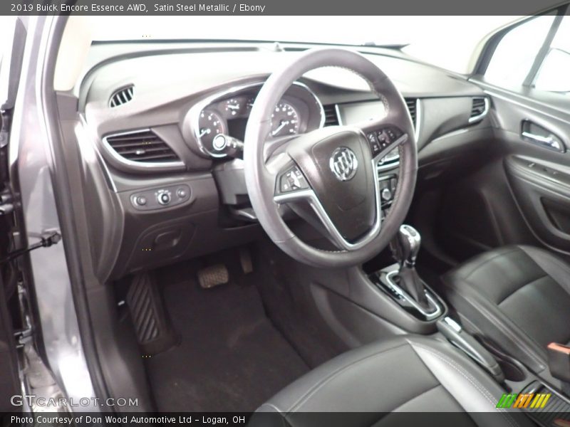Satin Steel Metallic / Ebony 2019 Buick Encore Essence AWD