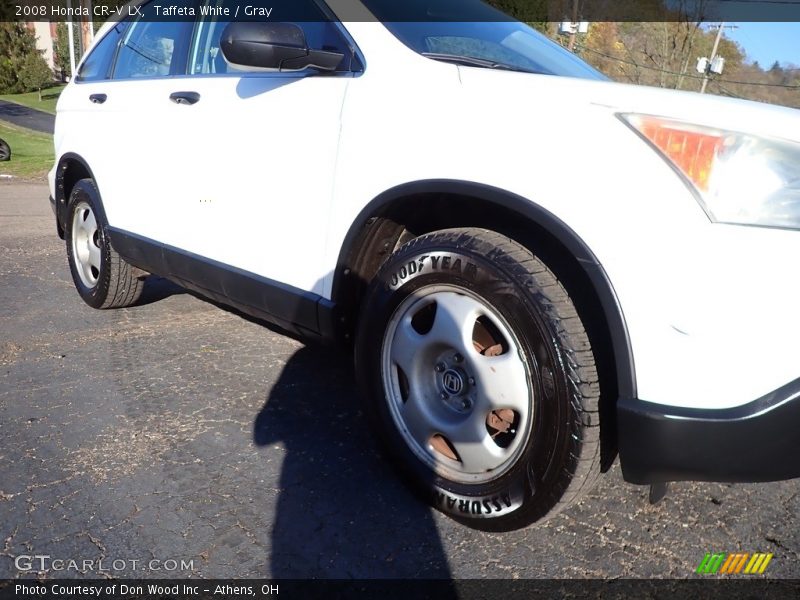 Taffeta White / Gray 2008 Honda CR-V LX
