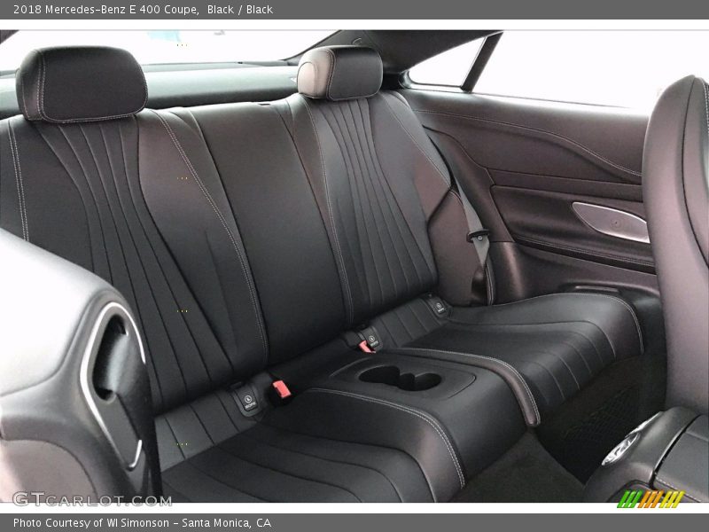 Black / Black 2018 Mercedes-Benz E 400 Coupe