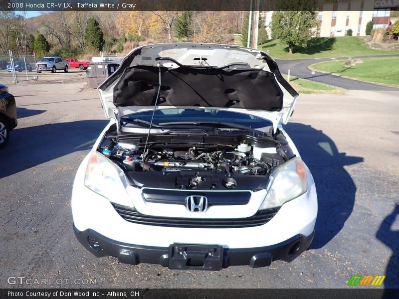Taffeta White / Gray 2008 Honda CR-V LX
